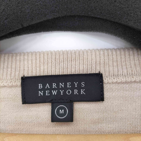 バーニーズニューヨーク BARNEYS NEWYORK ロロ・ピアーナ社製 Vネックニットプルオーバー メンズ import:M