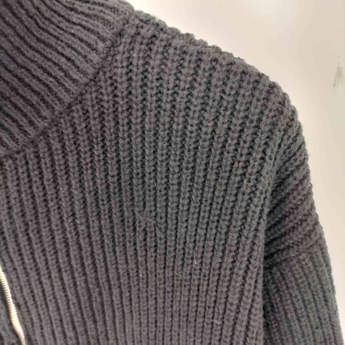 cathy's closet 片畦 オーバーサイズ ダブルジップ ドライバーズニット メンズ JPN:M