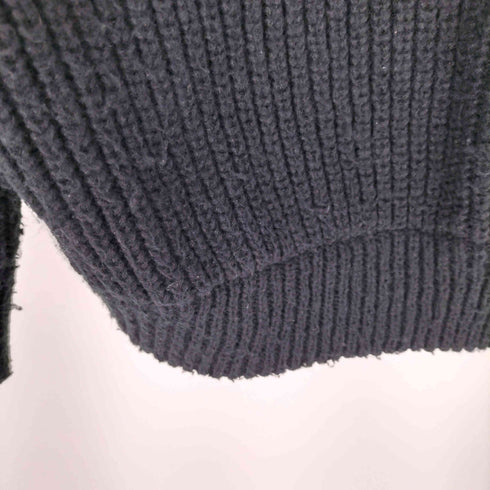cathy's closet 片畦 オーバーサイズ ダブルジップ ドライバーズニット メンズ JPN:M