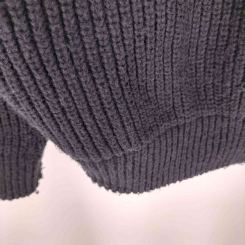 cathy's closet}片畦 オーバーサイズ ダブルジップ ドライバーズニット メンズ JPN:M