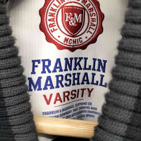 フランクリンマーシャル FRANKLIN&MARSHALL スタジャン スタジアムジャンパー メンズ M