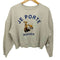 NUGU fox fluff sweatshirt レディース FREE