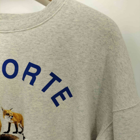 NUGU fox fluff sweatshirt レディース FREE