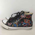 コンバースオールスター CONVERSE ALLSTAR Cartoon Graffiti American Black Chuck Taylor ハイカットスニーカー メンズ JPN:25.5