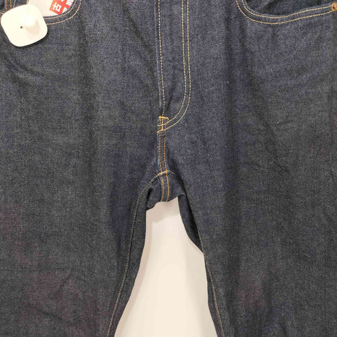 ユニクロ UNIQLO 2024SS セルビッジレギュラーフィットジーンズ メンズ 32