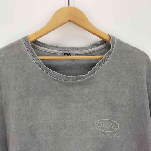 ONA 製品染めクルーネックTシャツ メンズ JPN:L