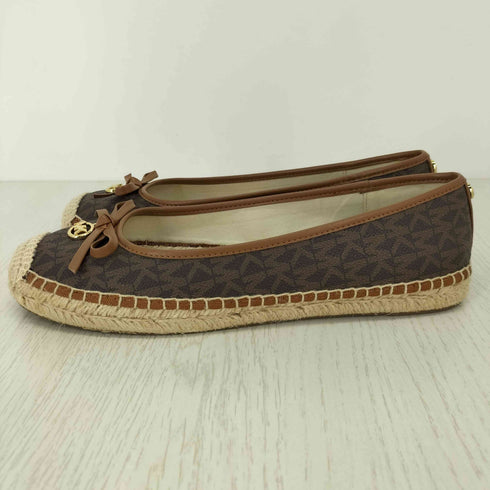 マイケルマイケルコース Michael Michael Kors エスパドリーユ モノグラム リボン レディース 7.5M