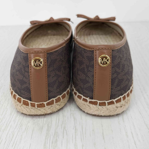 マイケルマイケルコース Michael Michael Kors エスパドリーユ モノグラム リボン レディース 7.5M