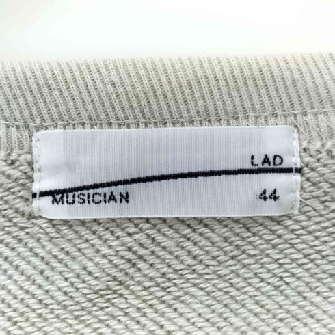 ラッドミュージシャン LAD MUSICIAN CREW NECK SWEAT RAYON LOOP BACK CLOTH メンズ JPN:44