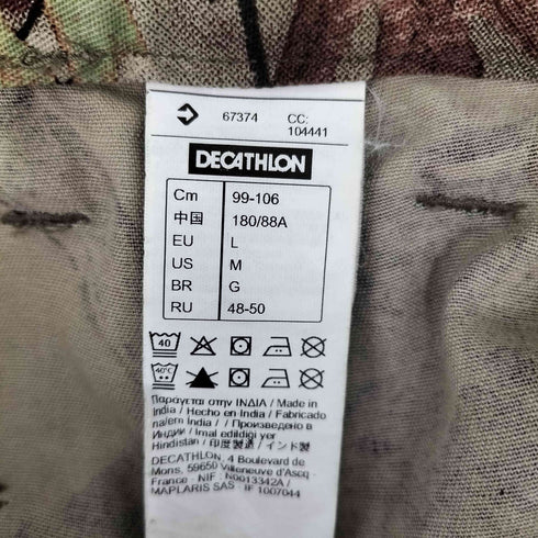 DECATHLON リアルツリーカモ カーゴパンツ メンズ JPN:L