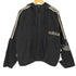 アディダス adidas 80s 万国旗タグ 袖トレフォイルロゴ 裏地キルティング 3ラインナイロンジャケット メンズ import:M