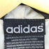 アディダス adidas 80s 万国旗タグ 袖トレフォイルロゴ 裏地キルティング 3ラインナイロンジャケット メンズ import:M