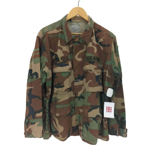 ユーエスアーミー U.S. ARMY 00s カモフラ シャツジャケット メンズ MEDIUM×SHORT