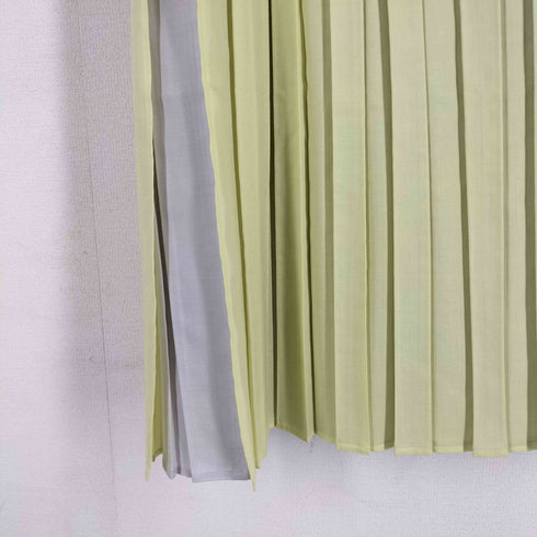 イッセイミヤケ ISSEY MIYAKE 04AW White label スリット レイヤード プリーツ ロングスカート レディース JPN:2