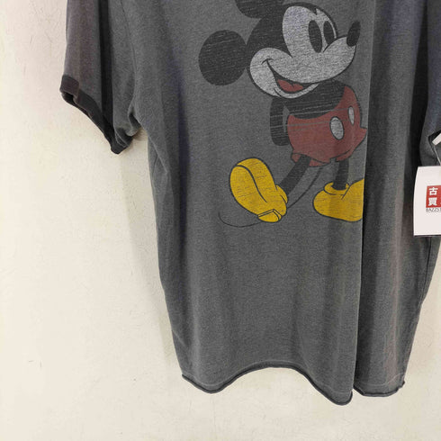 キャラクタープリント リンガーTシャツ メンズ import:M