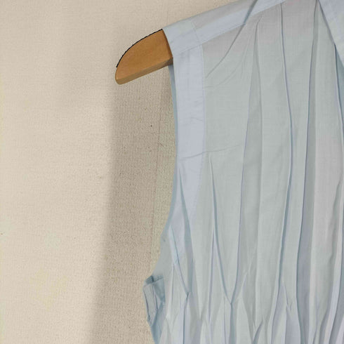 イッセイミヤケ ISSEY MIYAKE White label ノースリーブ プリーツ シャツ レディース