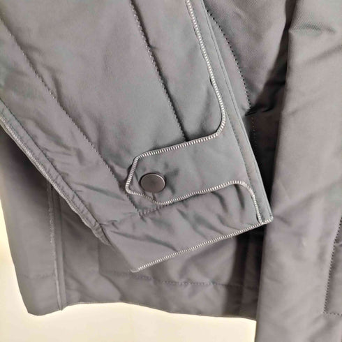 プリーツプリーズイッセイミヤケ PLEATS PLEASE ISSEY MIYAKE 襟ファー付き 中綿 比翼 ジャケット レディース