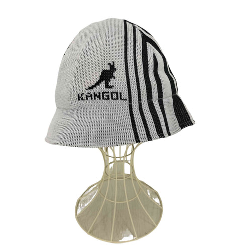 カンゴール KANGOL ロゴ ストライプ バケットハット レディース