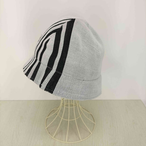 カンゴール KANGOL ロゴ ストライプ バケットハット レディース