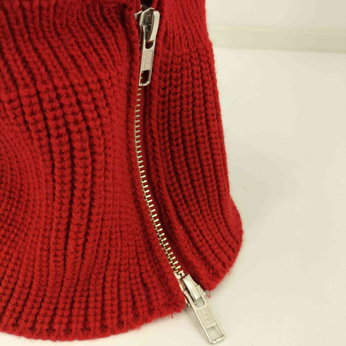 ビューティーアンドユースユナイテッドアローズ BEAUTY & YOUTH UNITED ARROWS 23AW リブ ジップ バラクラバ レディース