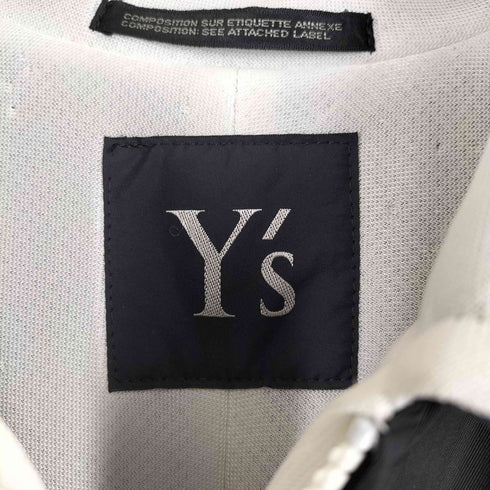 ワイズ Ys 18SS ナイロン ポリエステル リバーシブル ジップアップ ロングコート レディース