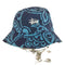 ステューシー Stussy OLD STUSSY HATS ショーンロゴ刺繍 フローラルパターン バケットハット メンズ L-XL