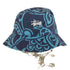 ステューシー Stussy OLD STUSSY HATS ショーンロゴ刺繍 フローラルパターン バケットハット メンズ L-XL