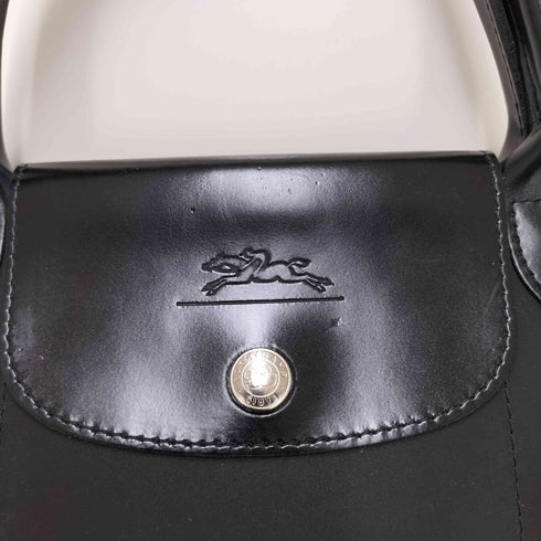 ロンシャン LONGCHAMP 舟形 ナイロンハンドバッグ レディース