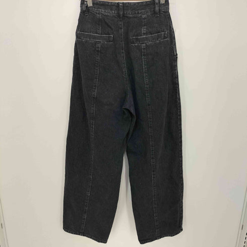 スティーブンアラン Steven Alan DENIM WIDE TAPERED PANTS デニム ワイド テーパードパンツ レディース JPN:M