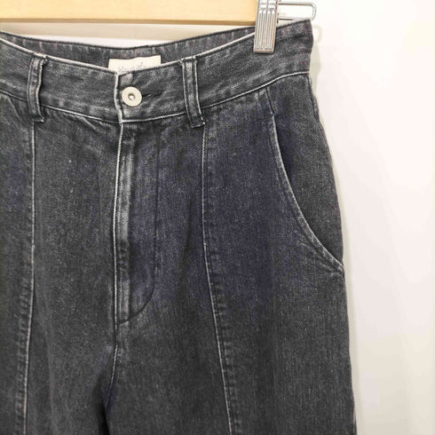 スティーブンアラン Steven Alan DENIM WIDE TAPERED PANTS デニム ワイド テーパードパンツ レディース JPN:M