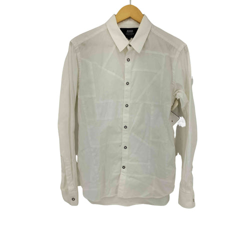 アンシーズンアンリアレイジ ANSEASON ANREALAGE PANEL PATCHWORK SHIRT メンズ JPN:48