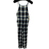 フィーニー PHEENY 20AW RAYON OMBRE CHECK ALL-IN-ONE レーヨン オンブレチェック オールインワン レディース 1