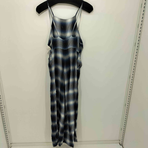フィーニー PHEENY 20AW RAYON OMBRE CHECK ALL-IN-ONE レーヨン オンブレチェック オールインワン レディース 1