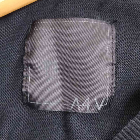 エーフォーエー Architect 4. Archive フロント刺繍 アーム 背面 プリント 長袖Tシャツ メンズ FREE