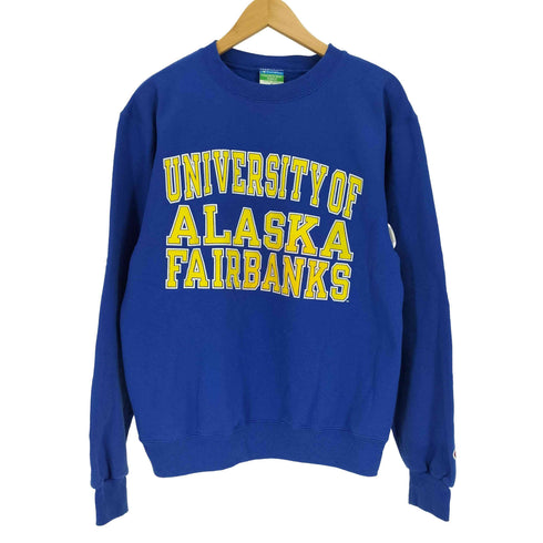 チャンピオン Champion 00S ECO FLEECE UNIVERSITY OF ALASKA FAIRBANKS カレッジロゴ 裏起毛 スウェット メンズ import:S