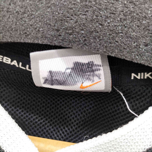 ナイキ NIKE 00S ナイロンピステ スウォッシュ刺繍 ナイロンプルオーバー メンズ JPN:M