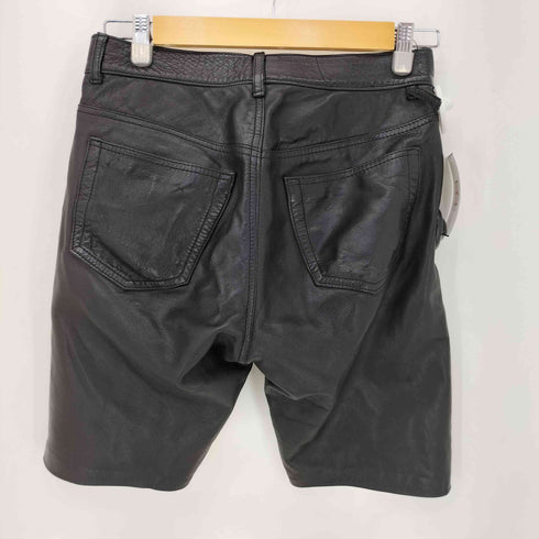 ヘルムートラング HELMUT LANG 本人期 5ポケットレザーショーツ メンズ 28