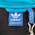 アディダス adidas トレフォイルロゴ ロゴプリント スイッチングカラー ジップアップパーカー メンズ 2XO