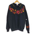 ART UNLIMITED SPORTS WEAR USA製 リーフ プリント ポロ スウェット メンズ import:XL