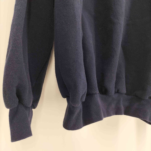 ART UNLIMITED SPORTS WEAR USA製 リーフ プリント ポロ スウェット メンズ import:XL