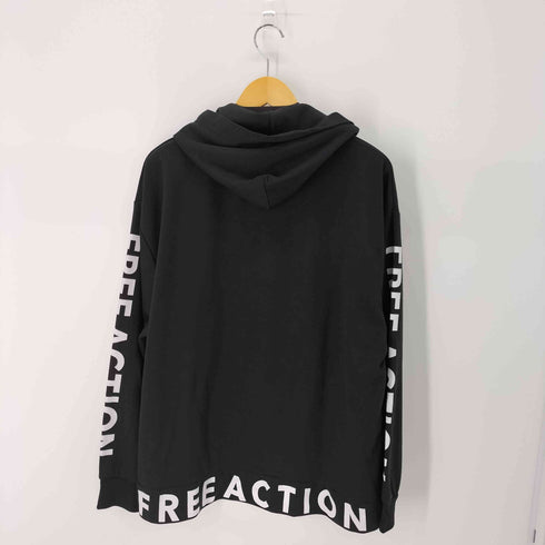 パーカー 袖ロゴ 裾ロゴ メンズ ONE SIZE