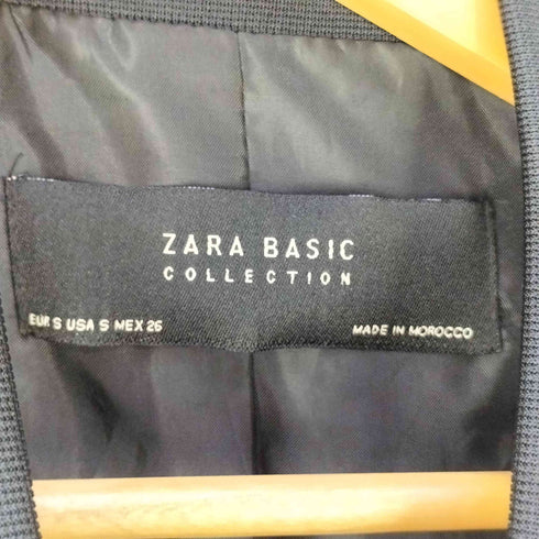 ザラ ZARA BASIC COLLECTION ライトウェイト MA-1 ブルゾン レディース import:S