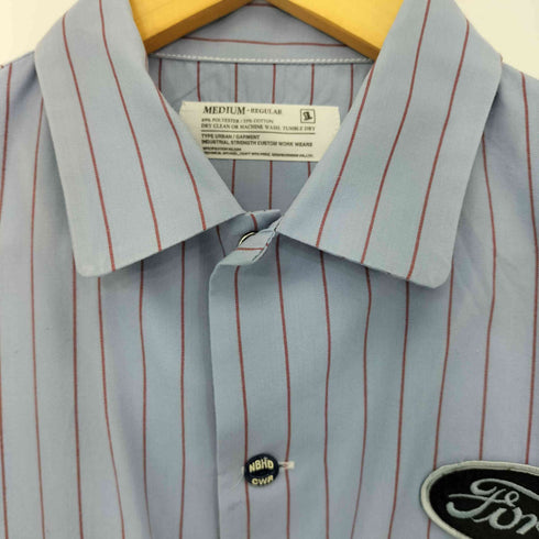 ネイバーフッド NEIGHBORHOOD 10SS classic ストライプワークシャツ メンズ import:M