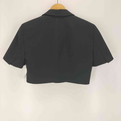 ザラ ZARA クロップド丈 テーラードジャケット レディース JPN:M