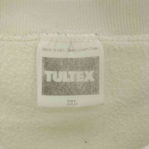 タルテックス TULTEX 90S USA製 NORTHWESTERN WILDCATS カレッジロゴ アメリカンフットボール プリント 裏起毛 スウェット メンズ 2XL