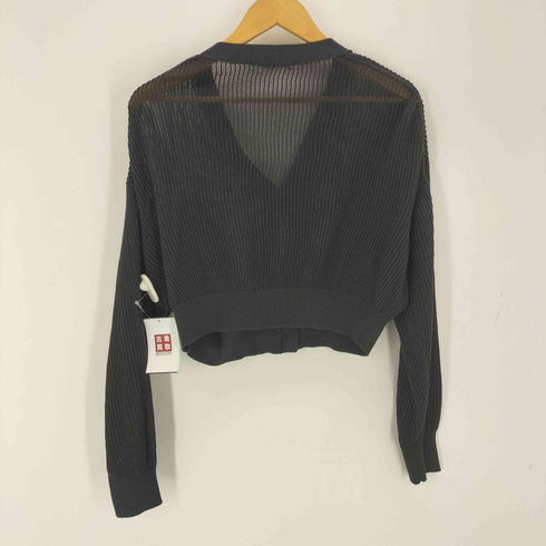 ビューティーアンドユースユナイテッドアローズ BEAUTY & YOUTH UNITED ARROWS メッシュ Vネッククロップド ニットカーディガン レディース FREE