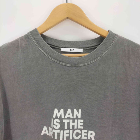 スライ SLY PHILOSOPHY LOOSE Tシャツ レディース FREE