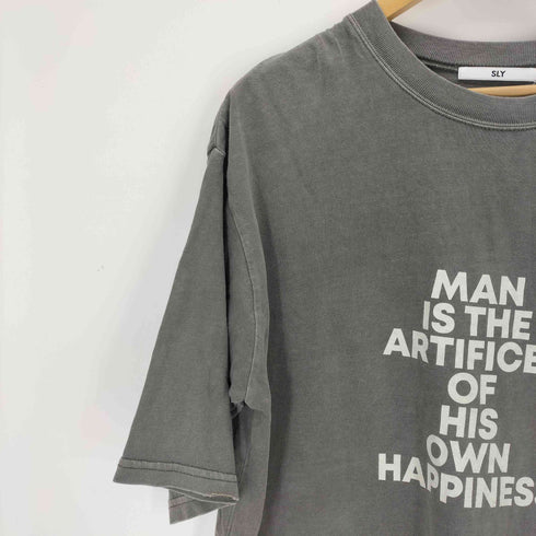 スライ SLY PHILOSOPHY LOOSE Tシャツ レディース FREE