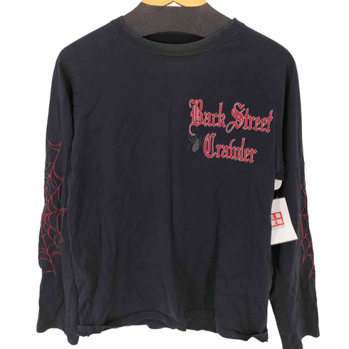 バンド刺繍L/S TEE 袖刺繍 メンズ import:M