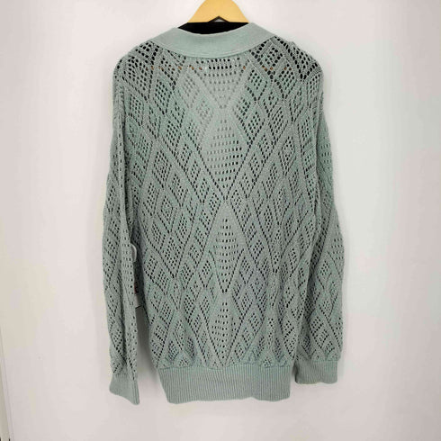 リノー LiNoH 22SS CROCHETED LACE KNIT CARDIGAN メンズ JPN:1